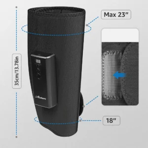 Leg massager, Heated Calf Pressure Massager, 3 Intensities and 6 modes of leg massager, easy to use, gift for parents
