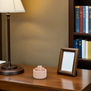 Mini Wooden Essential Oil Diffusers Cylindrical Wood Room Scent Diffusers Portable Home Office Bedroom Yoga Aromatherapy