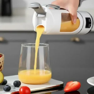 Portable juicer, handheld blender, USB charging juice maker, suitable for making smoothies, milkshakes, and fruit juices