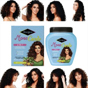 Combing Cream Conditioner for Curly Frizzy Hair Repair Restore Damaged Hair Strengthen Roots Nourishing Wash-Free Conditioner