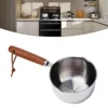 Stainless Steel Oil Pan Small Pot Cooking Butter Melting Pot For Versatile Butter Melter Kitchen Tool