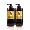Argan Oil Shampoo Conditioner Set for Damaged Frizz Hair Vitamin E Smoothing Organic Sulfate Free Hair Care Set