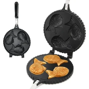 Non Stick Household Pot Waffle Mold Sea Bream Cooking Mold Frying Pan Waffle Mold Baking Mold