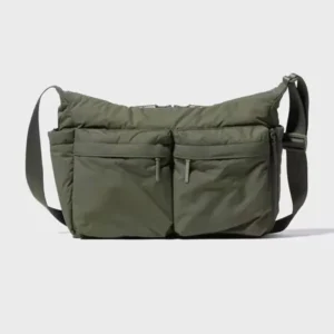 Quality Thickened Casual Messenger Bag, Single Shoulder Bag Large Capacity Laptop Bag, Multi Pocket Sports Bag for Men Women