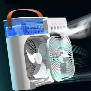 Portable Humidifier Fan AIr Conditioner Household Small Air Cooler Hydrocooling Portable Air Adjustment For Office Speed Fan