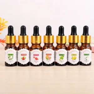 Pure Essential Oil Aromatherapy Bergamot Scent Water-Soluble for Humidifier Home Office Car Air Fresh Oil Stress Relief