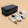 Hair dryer Professional Negative Ion curling Iron Hair Straightener Brushless Motor High Speed Hair Dryer Hot Comb Set
