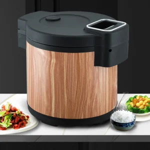 Electric Rice Cooker Heating Insulated Food Container Non-stick Inner Soup Warmer Kitchen Appliances For Sushi Restaurant