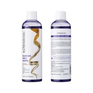 Color Fixing Purple Shampoo Lock Color Cover Gray Hair Fade Yellow After Bleach Hair Dye Long Lasting Non-irritating Care