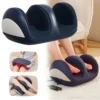 Electric Leg Massager Infrared Hot Compress Shiatsu Kneading Leg Vibrator Blood Circulation Foot Physiotherapy Relaxation