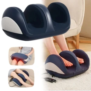 Electric Leg Massager Infrared Hot Compress Shiatsu Kneading Leg Vibrator Blood Circulation Foot Physiotherapy Relaxation