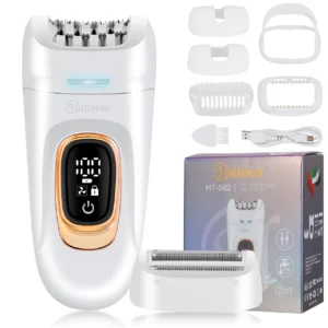 Epilators Hair Removal for Women Body Bikini and Face USB Rechargeable Portable Wet & Dry Razors Waterproof