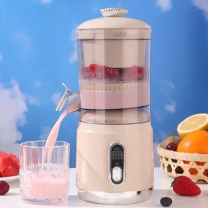 Electric Orange Juicer Portable Citrus Fruit Juice Extractor Pulp Separation Squeezer Machine USB Charge Smoothie Blender