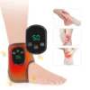 Electric Heating Ankle Brace Massager Foot Massagers Hot Compress Vibration Massage Joint Hand Foot Muscle Relaxtion Support