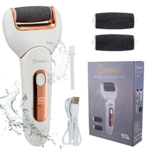 Electric Foot File USB Rechargeable Callus Remover Pedicure Device Foot Care Tool for Heel Hard Skin Removal Waterproof