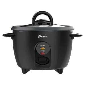 Elecpro Mini Rice Cooker  Rice With Steamer, Portable Small Food Steamer, Removable Food Grade Non-Stick Inner pot