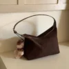Handbag Suede Shoulder Bag Solid Color Large Capacity Ladies Crossbody Bag Korean Style Fashion Hobo Bag Autumn and Winter