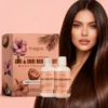 Coconut Shampoo and Conditioner Set - Hydrating Hair Care for Curly Hair | Oil Control Frizz Removal Scalp Cleansing Smoothing