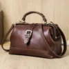 Leather Sling Shoulder Bags for Women Luxury Designer Tote Bag Women‘s Bag Handbag Fashion Ladies’ Doctor Bag