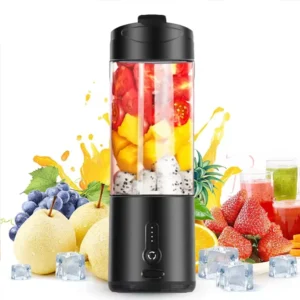 Mini Portable Blender Electric Fruit Juicer Smoothie Orange Fresh Juice Blender Multifunction Rechargeable Portable Juicer Mixer