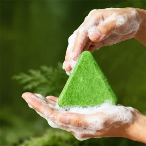 Sevich Usman Grass & Platycladus Shampoo Bar Handmade Solid Soap Strengthens Root Anti Hair Loss Herbal Shampoo Soap Hair Growth