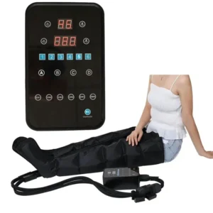 Presotherapy Device Leg & Foot Wave Massager 6 Modes 6 Air Bags Pneumatic Boots Lymphatic Drainage Massage Recovery System