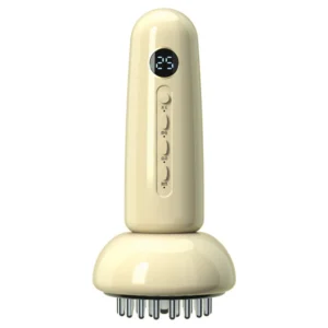 Electric Scraping Massage Cupping Device Heating Suction Cup Therapy Massage Brush Relieves Body Fatigue Relax Wireless