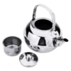 Stainless Steel Water Kettles Large Capacity With Infuser Filter Green Oolong Tea Jug Cookware Tea Coffee Tools Coffee Kettle