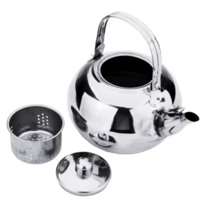 Stainless Steel Water Kettles Large Capacity With Infuser Filter Green Oolong Tea Jug Cookware Tea Coffee Tools Coffee Kettle