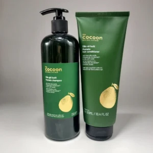Cocoon Anti-Hair Fall Shampoo & Conditioner Set  Smooth, Shiny & Strengthened Hair Soft and Healthy Looking Hair