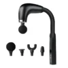 Long-Handle Portable Fascia Gun Handheld Deep Tissue Massager Adjustable Speed Percussion Massager for Body Neck Back Leg