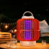 Solar Mosquito Killer Lamp, Indoor Mosquito Repeller, Rechargeable Insect Repeller, USB Electric Mosquito Eliminator