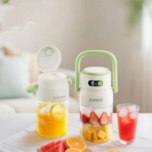 Mi Portable Juicer Electric Fresh Fruit Mixer USB Rechargeable Shakes Smoothie Blender With digital display