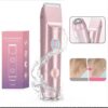 Trimmer Electric Shaver and Razor Rechargeable Body Facial Epilator Dual Heads for Painless Trimming of Pubic Hair
