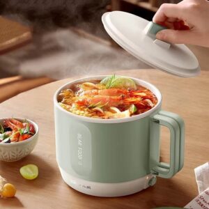 Electric Mini Rice Cooker Multifunctional Ceramic Glazed Nonstick Pan Portable Multicooker Appliances for Kitchen