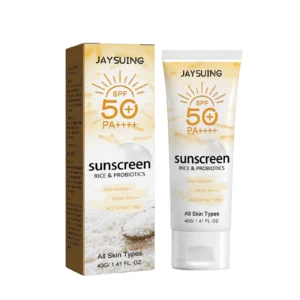 Summer Probiotic Organic Sunscreen Outdoor Isolation Uv Protection Spf 50 Moisturizing Whiten Skin Body Sunblock