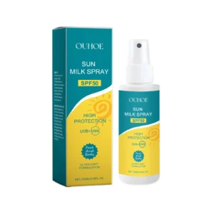 Sunscreen Spray Prevent Sunburn High Isolation Waterproof Sweat Proof Fast Absorbe Moisturizing Protection for Skin Care