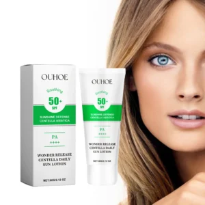 Anti Uv Sunscreen Centella Asiatic Solar Sunblock Moisturize Face Refreshing Oil Control Summer Sunscreen Cream