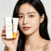 Sunscreen Spf 50 Anti UV Protection Waterproof Even Skin Tone Matte Finish Summer Outdoor Tinted Moisturizer 50g