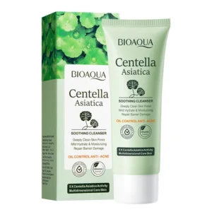 Nourishing Centella Asiatica Facial Cleanser for Deep Pore Cleansing and Soothing Skin Care Refreshed Skin Appearance