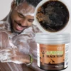 African Black Soap Face, Hair, and Body Cleanser - Deeply Cleanses and Moisturizes Skin and Hair, Natural Ingredients