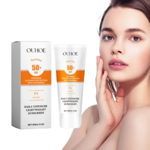 Protective cream Sunscreen SPF50+ Anti Sun Solar Blocker Waterproof Moisturizing Soothing Sensitive Repair Facial Body Sunblock