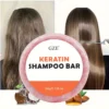 Keratin Shampoo Bar Soap Salon Thickening for Dry, Damaged, Curly, Frizzy, Straight or Color Treated Hair - Anti Frizz Formula