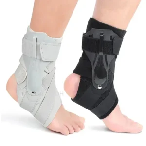 Brace for Sprained Ankle Support with Side Stabilizers for Men Women Ankle Splint Stabilizer Recovery Tendonitis