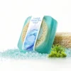 Sea Salt Loofah Soap Whitening Handmade Soap Face Body Wash Bar Loofah Soap Handmade Body & Facial Cleansing Bar