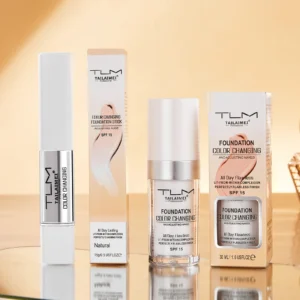 Color Changing Foundation Stick All Day Flawless, Natural-Looking Complexion, Long-Lasting Wear