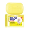 Sulfur Mite Removing Facial Soap Universal Handmade Soap for Body Face Wash Foam Moisturizing Facial Cleanser