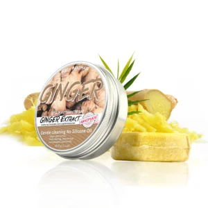 Ginger Essential Soap Solid Shampoo Soap Oil Control Refreshing Shampoo Cleansing Moisturizing Handmade Soap