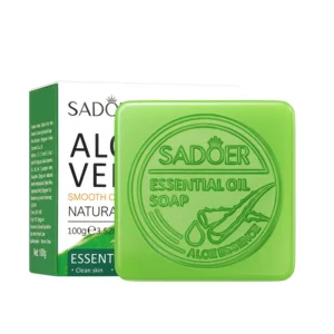 Aloe Vera Smooth Cleansing Natural Soap Cleansing Smooth Handmade Essential Oil Soap Natural Handmade Soap with Essential Oils