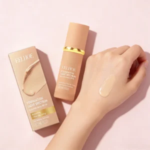 Changing foundation Liquid with SPF 50 - Moisturizing Medium Full Coverage Concealer Daily Waterproof & Sweatproof